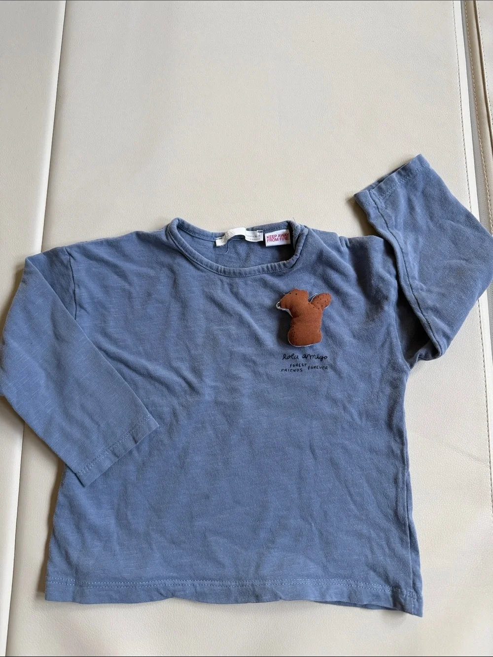 Zara soft blue